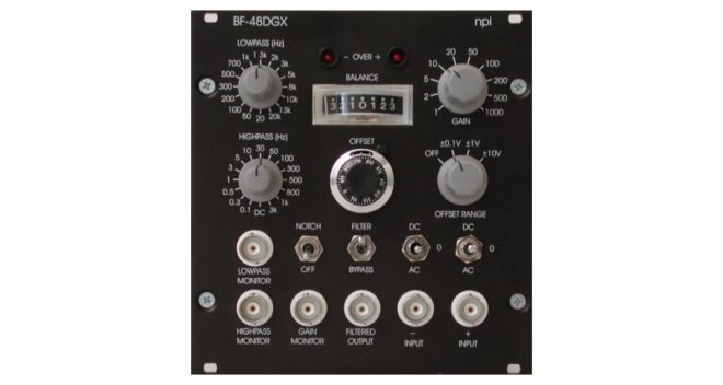 BF-48DGX - Bessel Filter with Gain