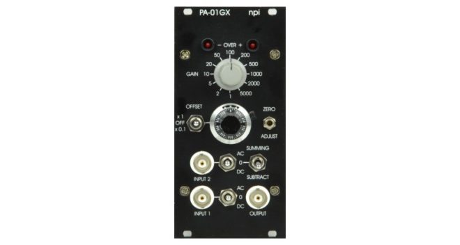 PA-01GX - Summing/Subtraction Amplifier