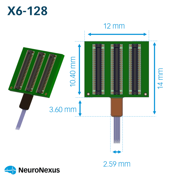 128 channel probes (chronic)